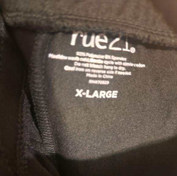 Rue 21 Bell Bottom Leggings 🦵 XL - Picture 3 of 7